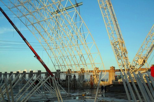 红桥大门网架工程